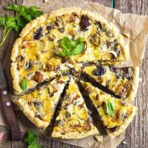 tarte-champignon-poireau